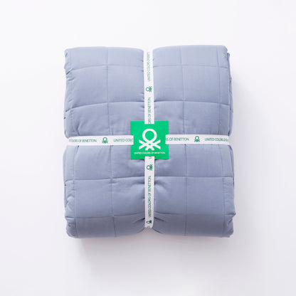 Colcha 180x260cm 144tc 100% Algodón Azul Benetton_4
