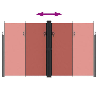 Vidaxl Toldo Lateral Retráctil Terracota 200x600 Cm_4