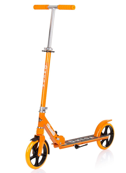 Patinete Infantil Omega Hasta 100 Kg Plegable Y Ruedas De 20mm Orange_0