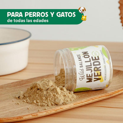 Suplemento natural para mexilhão de lábios verdes Wild Balance 100g