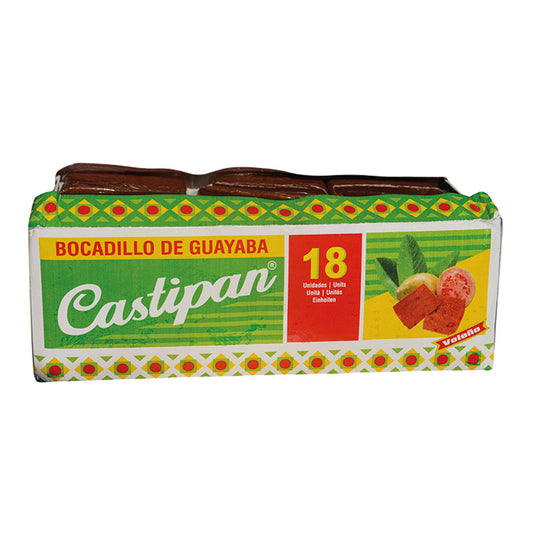 18 Salgadinhos de Goiaba Castipan 650 g