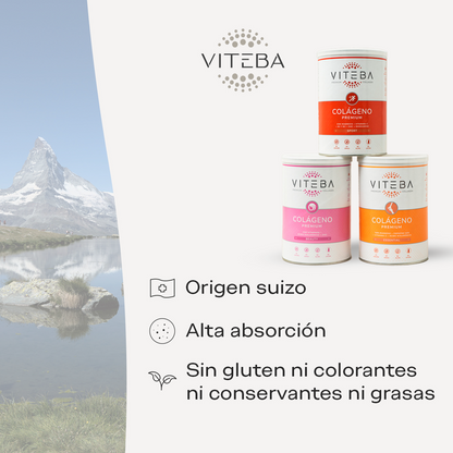 Viteba Colágeno Hidrolizado Sport en polvo 330 g + Vitaminas C + B2 + B3 + Magnesio + Manganeso │ SIN sabor NI olor_4