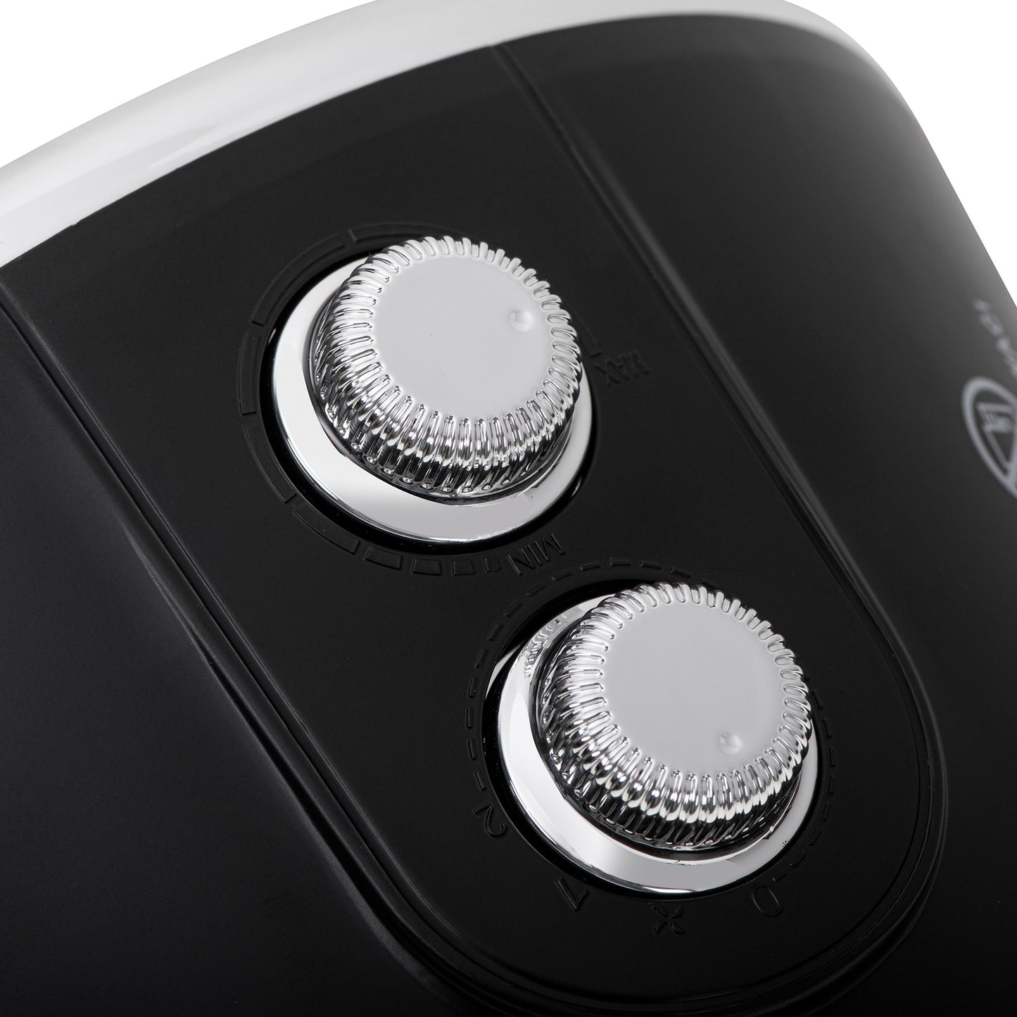 Calefactor Cerámico Led, Portátil, 2 Niveles Potencia, Termostato Automático, Diseño Moderno Adler Ad7742, Negro/plata_2