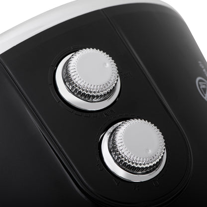 Calefactor Cerámico Led, Portátil, 2 Niveles Potencia, Termostato Automático, Diseño Moderno Adler Ad7742, Negro/plata_2
