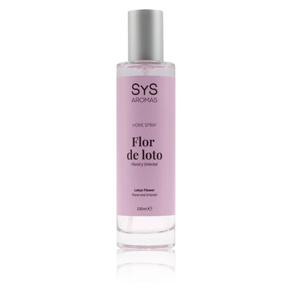 Ambientador Pulverizador Flor de Loto Origins SYS Aromas 100 ml | Aroma Floral y Oriental | Relajante_0