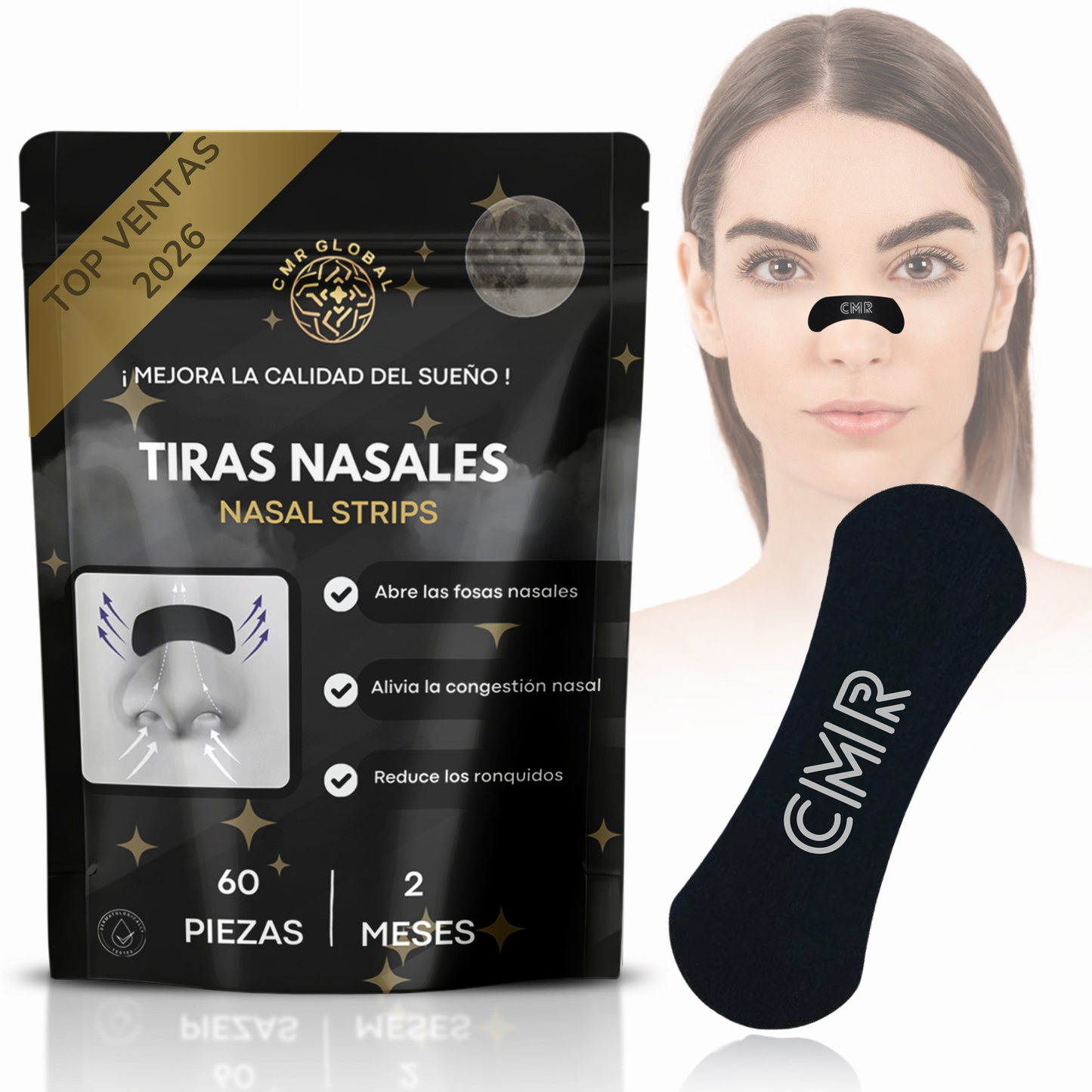 Tiras Nasales PRO Premium CMR Global 60 uds - imagen 1