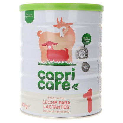 Leite de cabra inicial para lactentes 1 Capricare 800 g