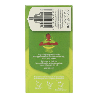 Yogi Tea BIO Limão Menta 17 saquetas de chá