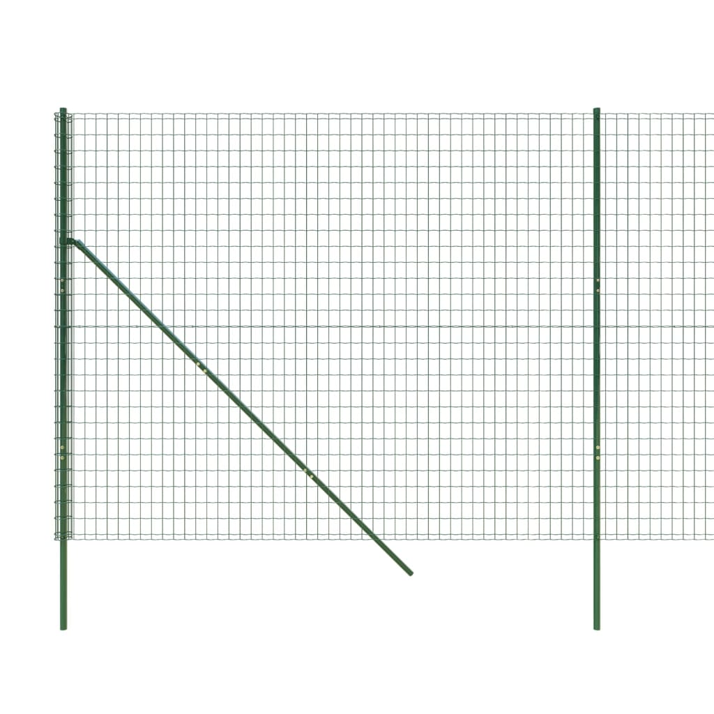 Cerca De Alambre De Acero Galvanizado Verde 1,8x25 M / Vetonek_1