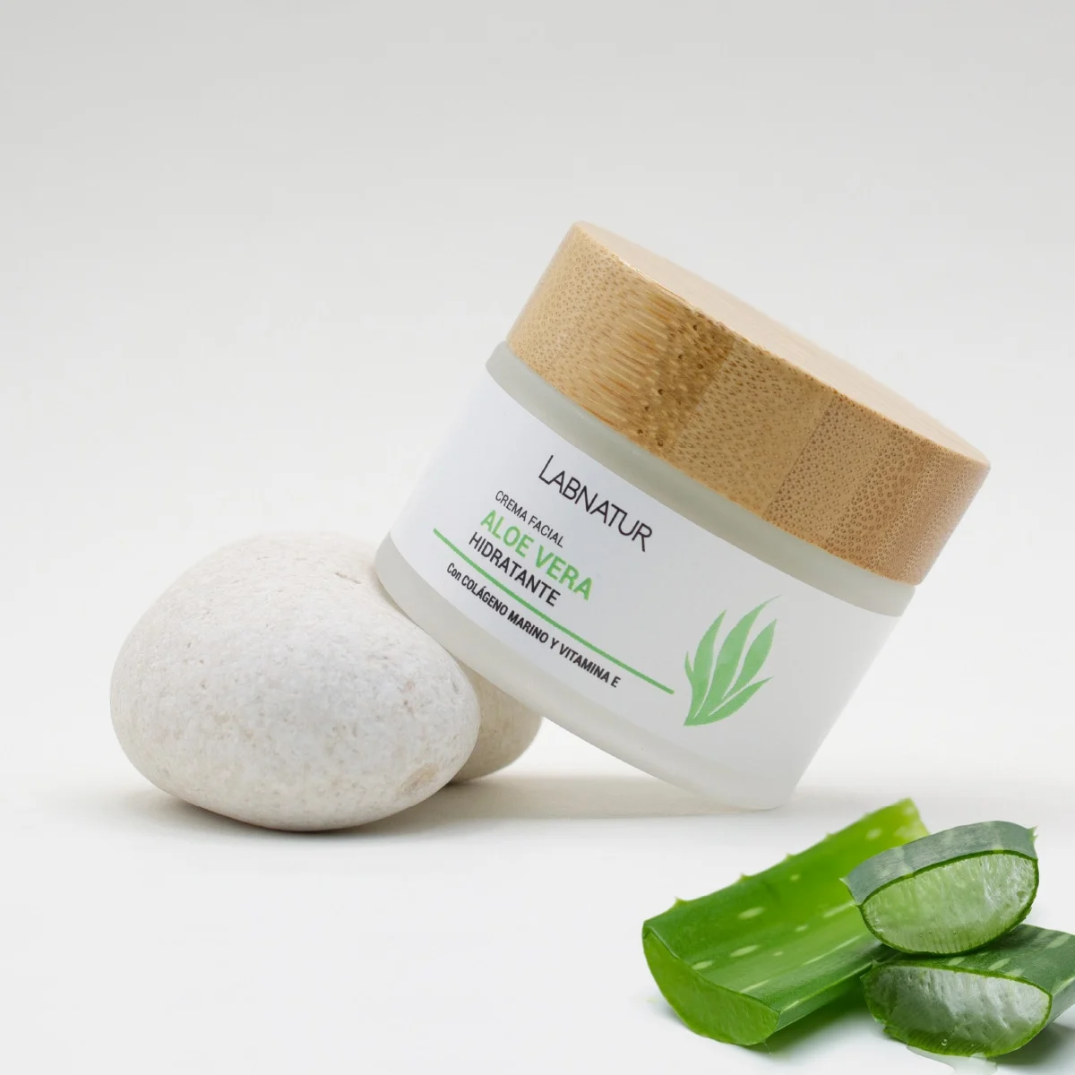 Crema Facial Aloe Vera 50 Ml | Hidratante y Calmante Natural | Piel Suave y Equilibrada | Uso Diario_1