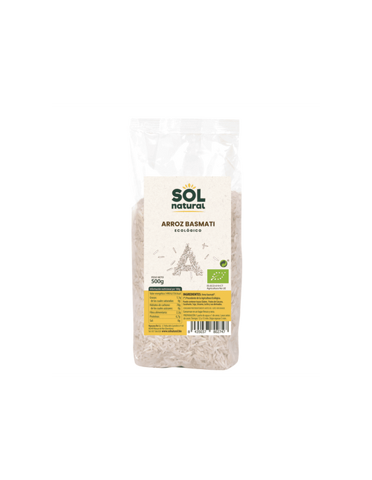 Arroz Basmati Blanco Bio - Sol Natural_0