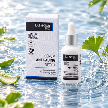 Sérum Facial Detox Labnatur Bio 30 ml | Revitaliza, Hidrata y Protege | Luminosidad y Efecto Antifatiga | Vegano_3