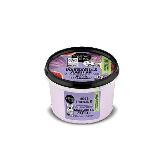 Máscara Capilar Volume Organic Shop para Cabelo Oleoso 250 ml