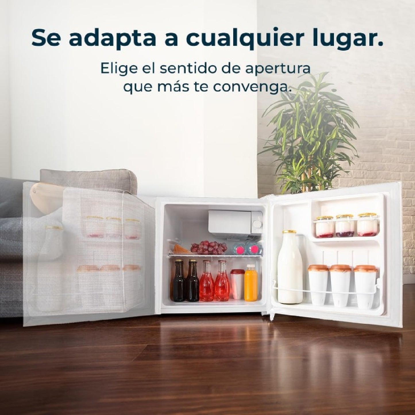 Cecotec Mini Frigorífico Grandcooler 20000 Silentcompress White E_2