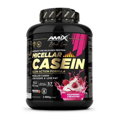 Micellar Casein (caseína Micelar) - 2kg - Frambuesa - Caseina - Amix Nutrition_0