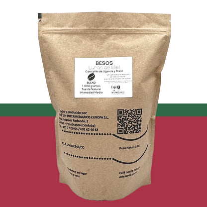 Cafe Sin Intermediarios Café Colombia Besos En Grano 1 Kg_2