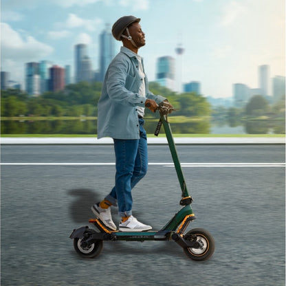 Patinete Eléctrico Bongo Serie Z+ Off Road X. Potencia Máxima 1000 W, Suspensión Dinámica De Doble Brazo, Autonomía Hasta 50 Km, Tracción Trasera, T_4