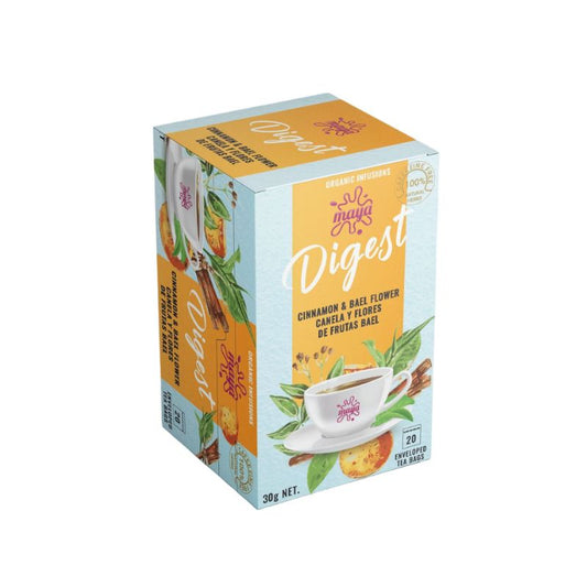 Infusion Maya Organic Digest / Canela Y Flor De Beal 20 bolsas_0