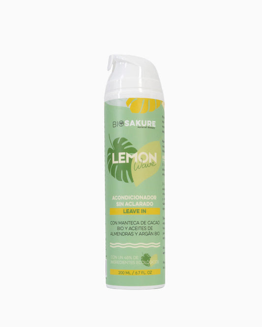 Acondicionador Sin Aclarado Lemon Wave Leave In 200 Ml Bio Sakure_0