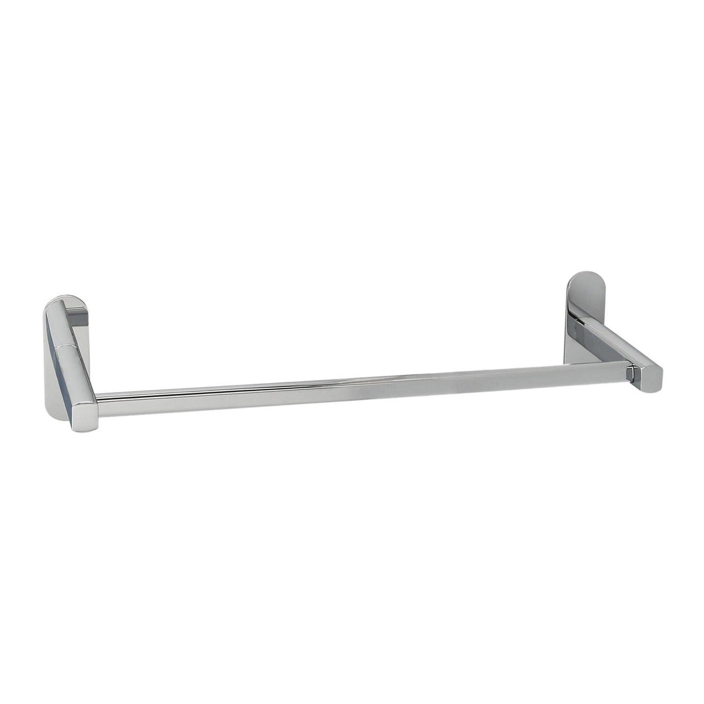 Toallero Barra 60 Cm. Color Inox Con Efecto Espejo, Autoadhesivo Resistente, Porta Toallas, Toallero Adhesivo Pared/mueble_0