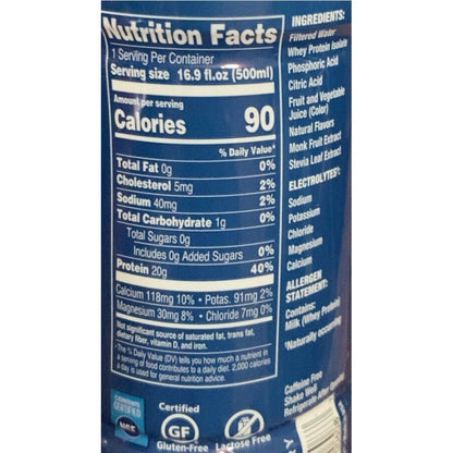 Protein Water Zero 500 Ml Tropical Fruit_1