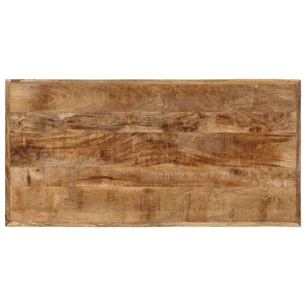 Mesa De Comedor Madera Maciza De Mango 110x55x75 Cm_2