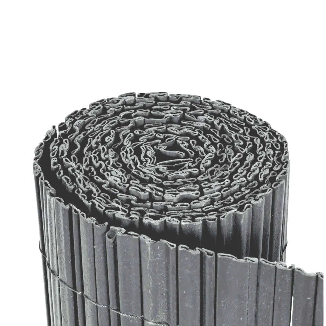 Cañizo Pvc Doble Cara 20 Mm Surfcane 20 Mm 1x3 Gris Antracita Nortene_3