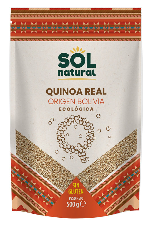 Quinoa Real da Bolívia S/G Sol Natural BIO 500g