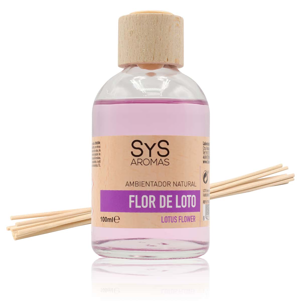 Ambientador Mikado Flor De Loto 100 Ml | Aroma Floral Suave | Difusor Varillas | Ambiente Relajante_0