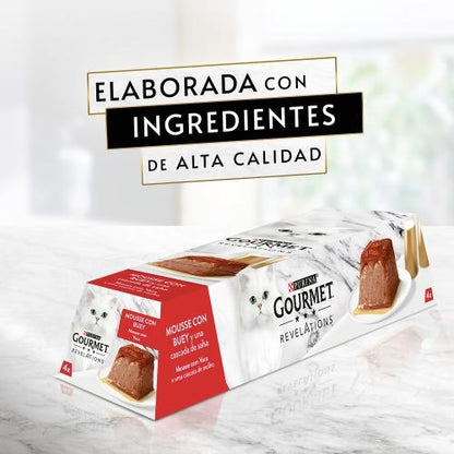 Embalagem de 6 x Mousse de Vitela GOURMET REVELATIONS (4 x 57 g)