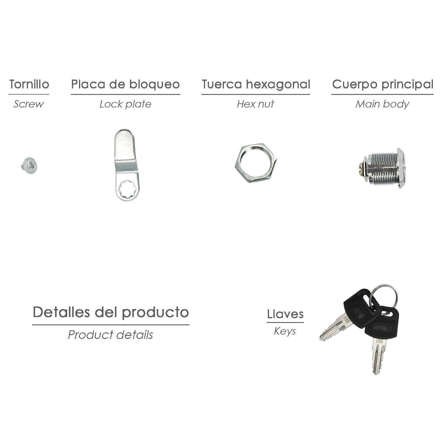 Cerradura Recambio Para Buzon Residence_2