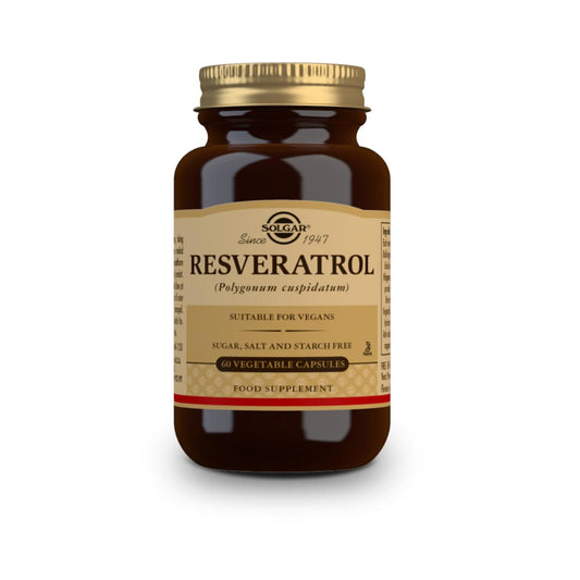 Resveratrol, 60 cápsulas vegetais de 100 mg