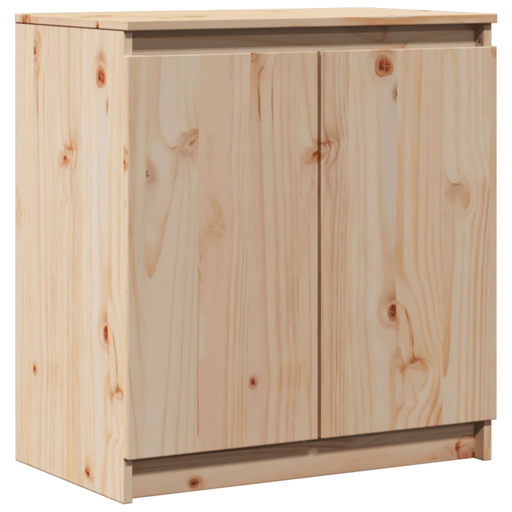 Armario Auxiliar De Madera Maciza De Pino 60x36x65 Cm / Vetonek_1