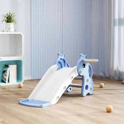 Aiyaplay Tobogán Infantil 3 En 1 Para Niños De 1-3 Años 106x51,5x52 Cm Azul_4