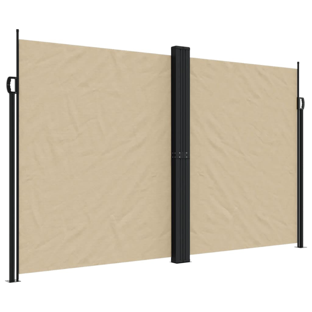 Vidaxl Toldo Lateral Retráctil Beige 200x600 Cm_0