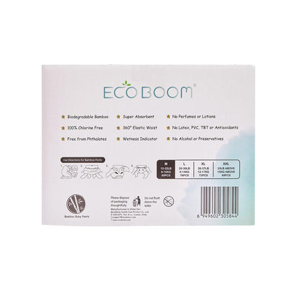 Calças de Bambu Ecoboom M 80 unidades