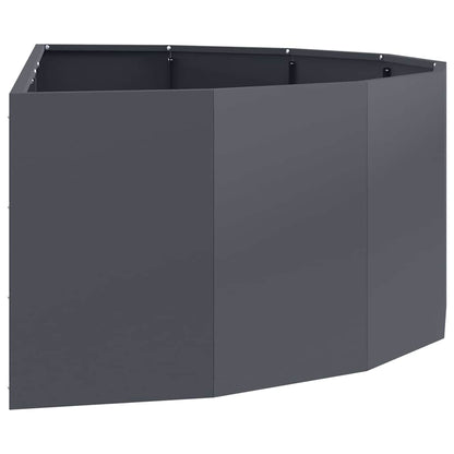 Jardinera Antracita 120 X 60 X 35 Cm Acero_5