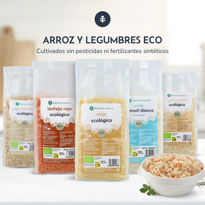 Pack de 2x Lentilhas Vermelhas ECO Planeta Huerto 500 g