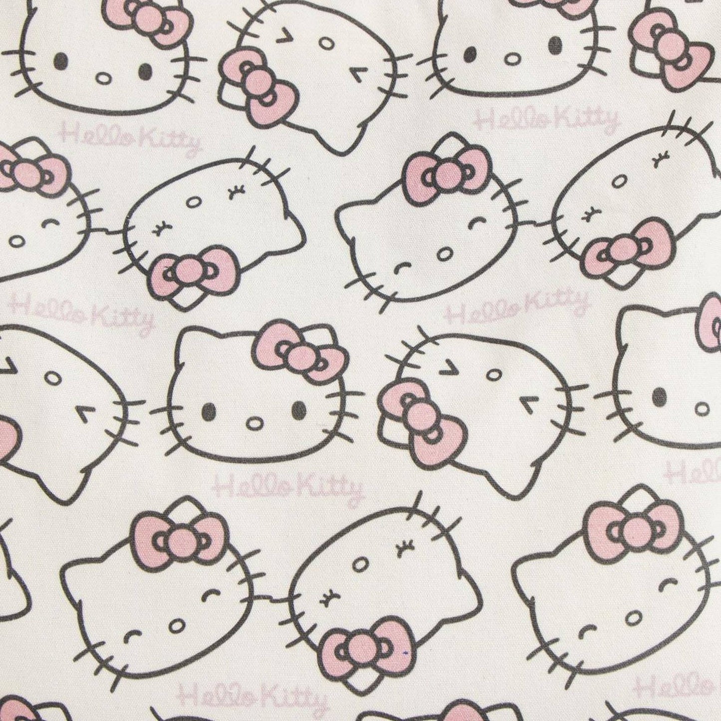 Bolsa Shopping Hello Kitty, Unisex Adulto, Blanco Y Negro_2