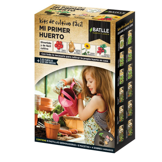 O meu primeiro kit de cultivo para jardim de batalha