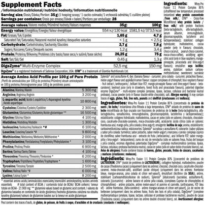 Whey Pro Fusion Protein - 1kg - Piña Colada - Proteina De Suero Whey - Amix Nutrition_5