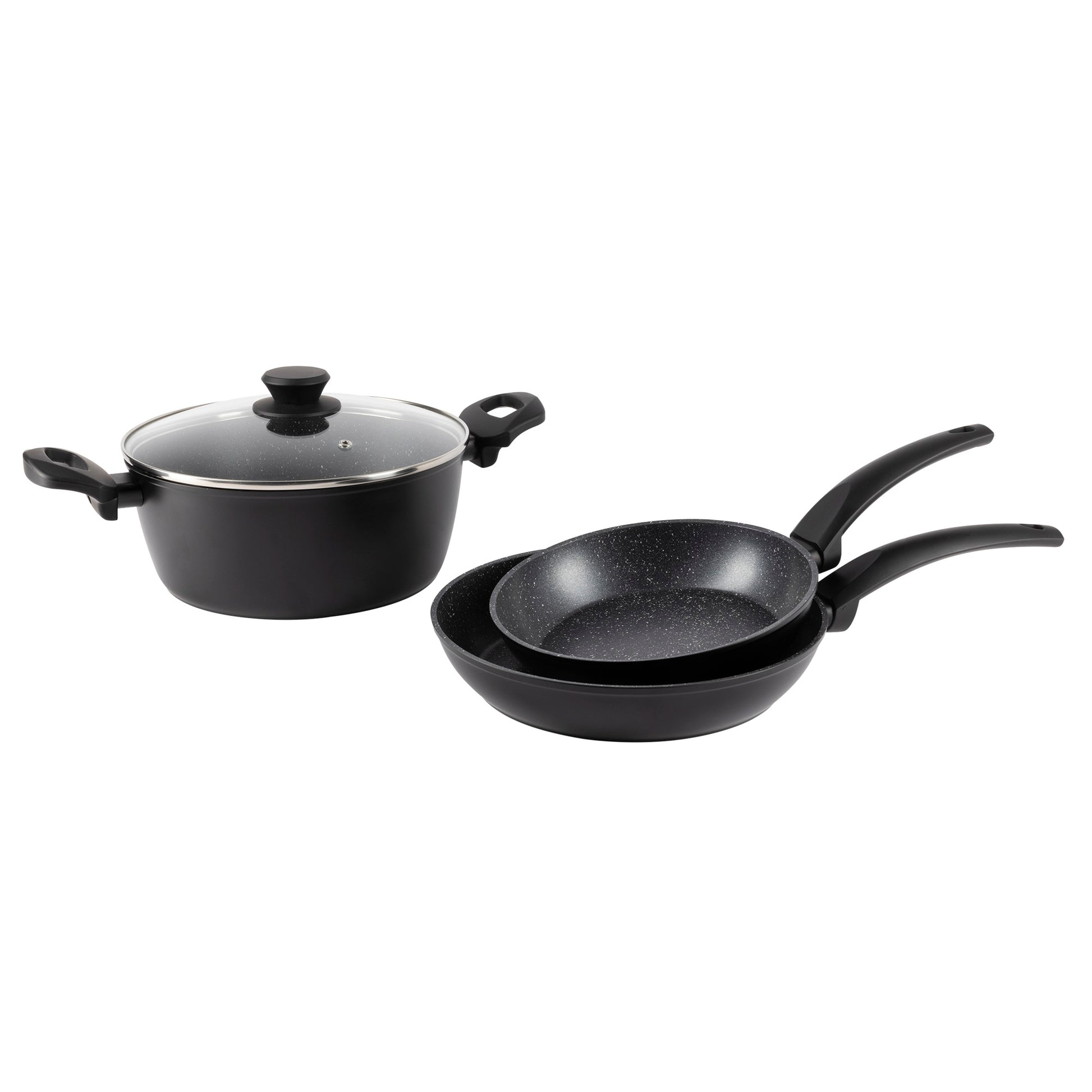 Bateria De Cocina 4pzs Aluminio Forjado Inducción Tormes San Ignacio_0