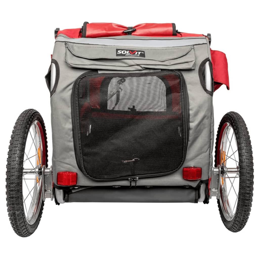 Petsafe Remolque De Bicicleta Para Perros Happy Ride M Rojo_3