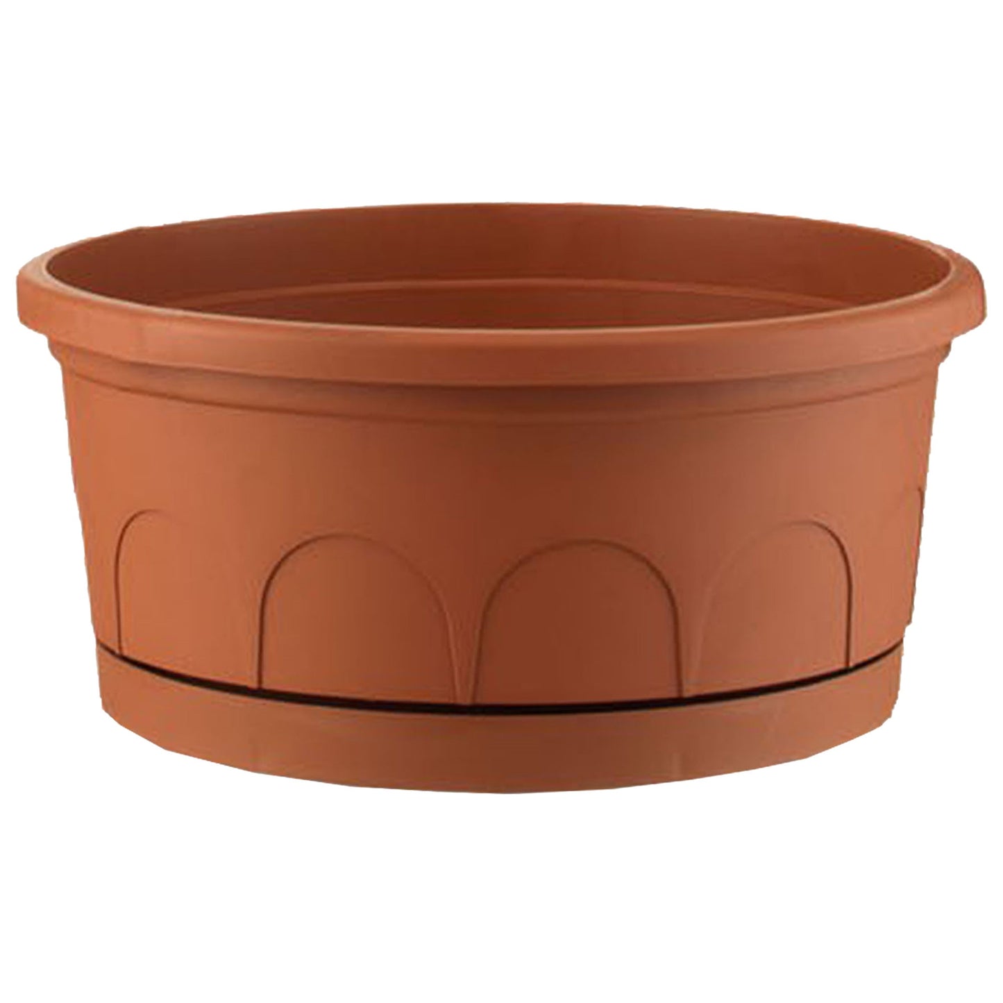 Maceta Tipo Cuenco Ø Cm 30 Con Platillo