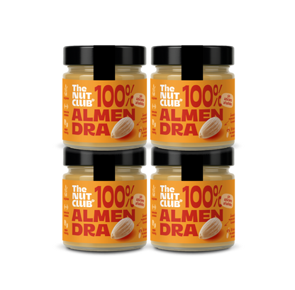 Pack crema 100% almendra nacional 4 uds The Nut Club 720g_0