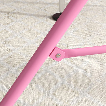 Barra De Gimnasia Homcom Acero Rosa 148x105x128 Cm 340-016v00pk_4