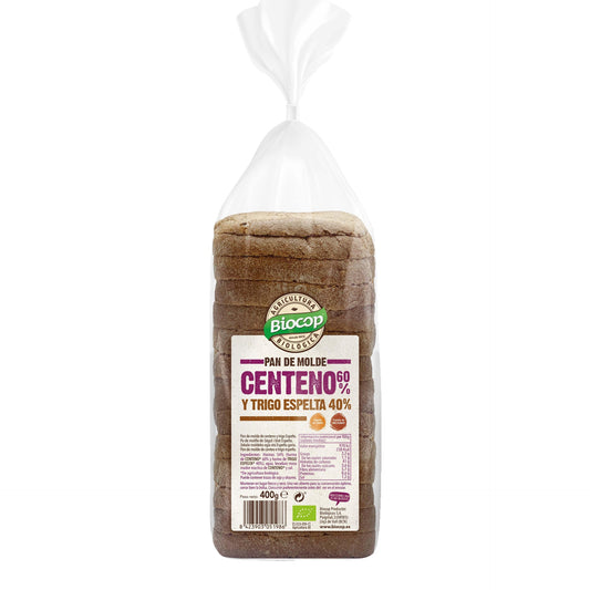 Pão Biocop 60% Centeio e 40% Espelta 400g