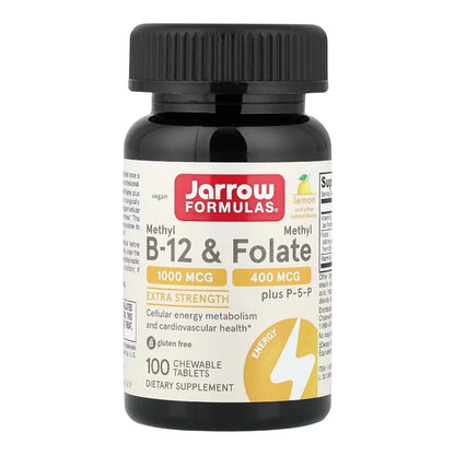 Methyl B-12 &amp; Methyl Folate Masticable 100 Tab_0