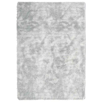 Vidaxl Alfombra De Pelo Largo Navarra Gris Claro 120x170 Cm Poliéster_0
