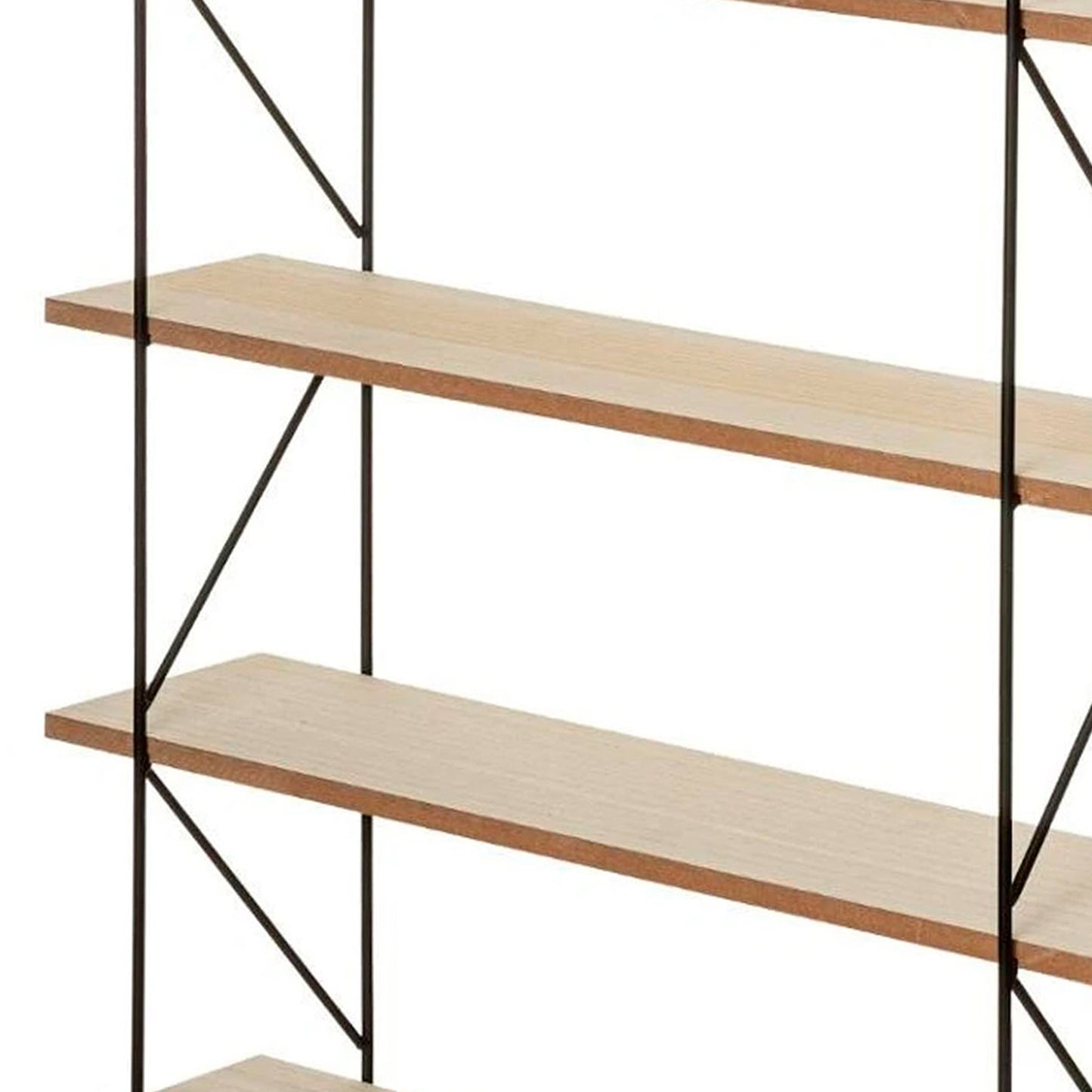 Wellhome Estantería Pared Metal Mdf 60x80cm Iris_4
